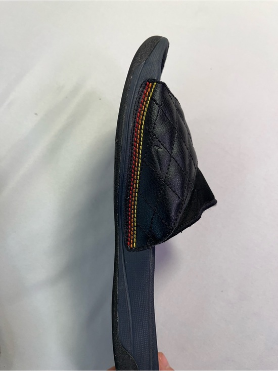 RARE! 2008 Nike Ronalndinho Slides Gold Brasil Bonito Black Soccer Flip Flops 7 main image 8